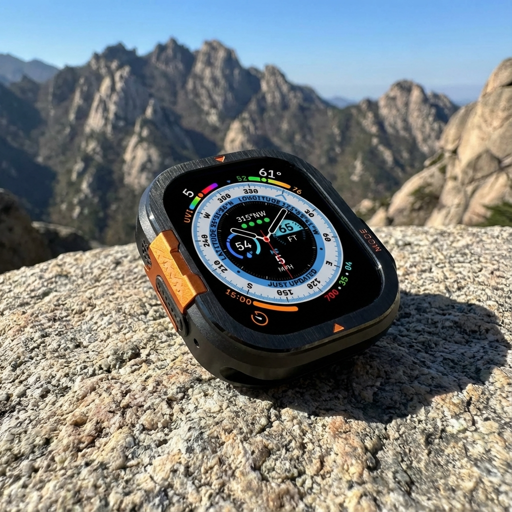 Coque de protection au design en titane pour Apple Watch Series 11 10 Ultra 4 3 2 1, protection 46mm 49mm | Sulvida