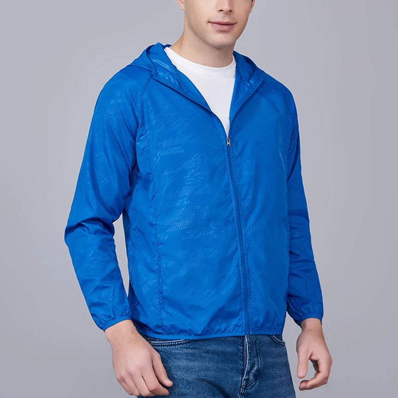 Veste softshell légère et imperméable, respirante et coupe-vent, pour la randonnée en extérieur, pliable, compacte et fonctionnelle | Sulvida