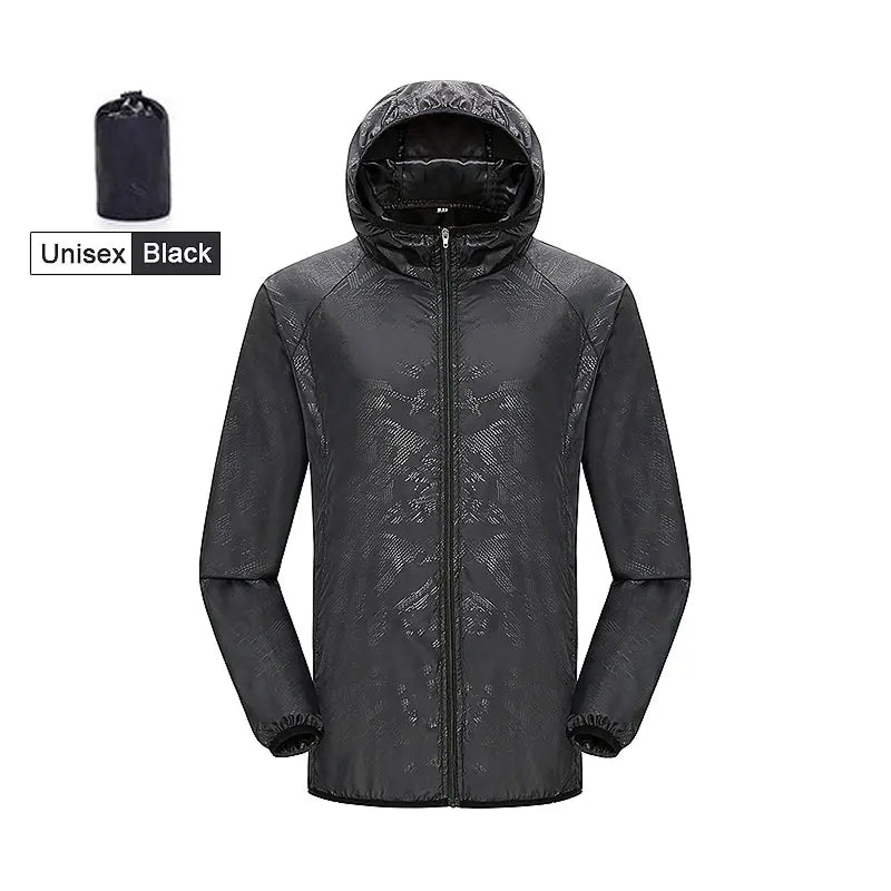 Veste softshell légère et imperméable, respirante et coupe-vent, pour la randonnée en extérieur, pliable, compacte et fonctionnelle | Sulvida