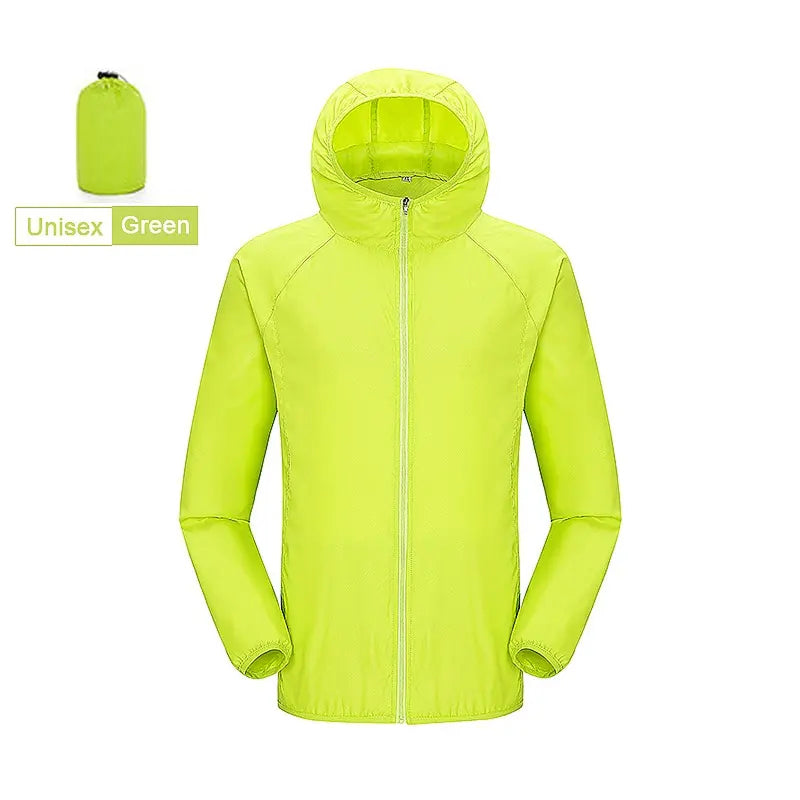 Veste softshell légère et imperméable, respirante et coupe-vent, pour la randonnée en extérieur, pliable, compacte et fonctionnelle | Sulvida