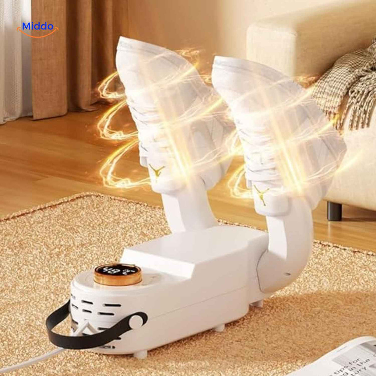 Schoenendroger Elektrisch Opvouwbaar 2 of 4 Droogbuizen Warmte 55-60°C Schoenen Laarzen Handschoenen | Sulvida