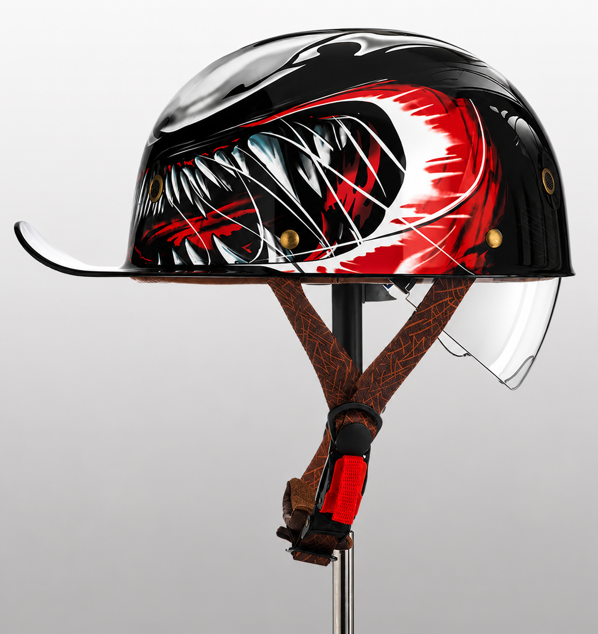 Motorhelm Half-Cap Baseballstijl ABS EPS Gecertificeerd Bescherming Dagelijks Gebruik Stadsritten Scooter Motor | Sulvida