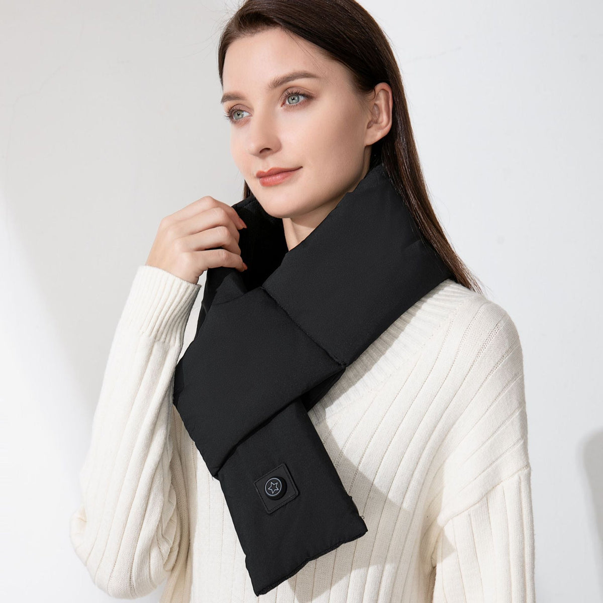 Verwarmde Sjaal met USB Oplaadbare Nekwarmer Elektrisch Verstelbaar voor Optimaal Winter Comfort Thuis | Sulvida