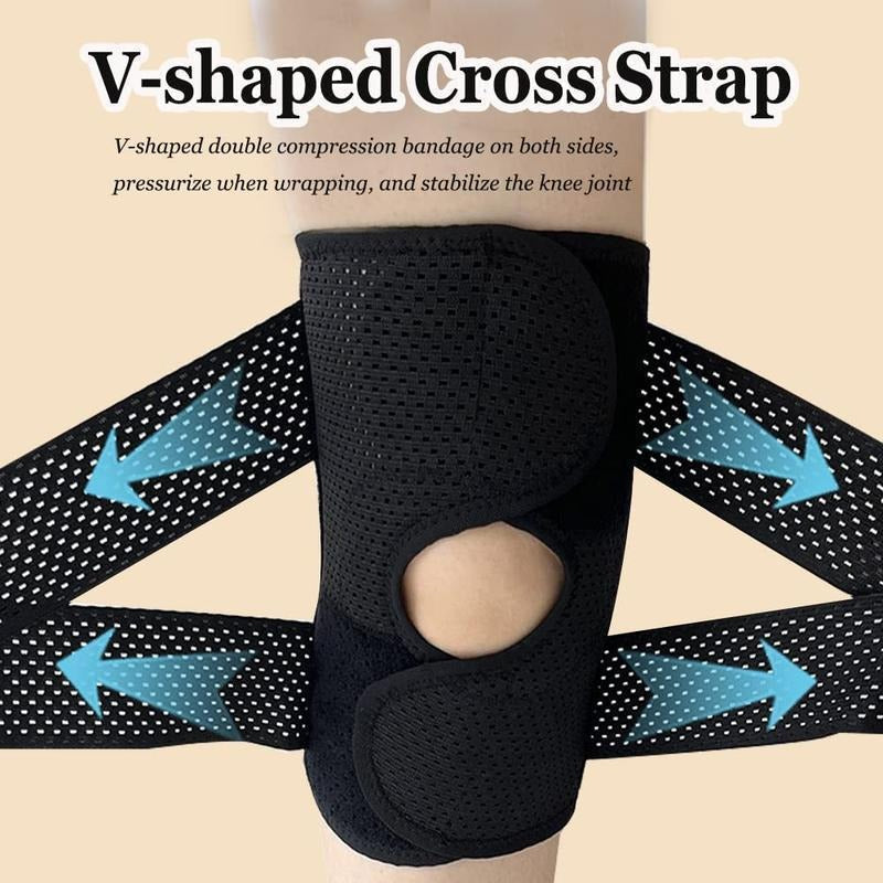 Genouillère réglable avec système de compression pour le sport, la récupération, la stabilité et le maintien au quotidien | Sulvida
