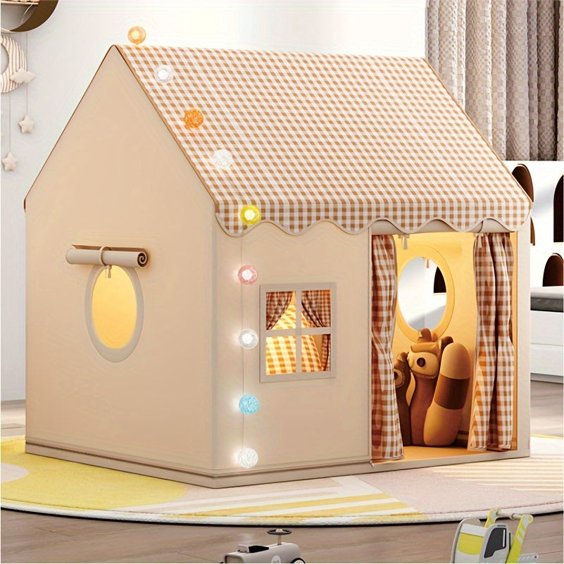 Kinderspeeltent Binnen en Buiten voor Kinderen – Opvouwbare Speelhut Stimuleert Creativiteit en Fantasie – Ideale Speeltent voor Kinderkamer of Tuin | Sulvida
