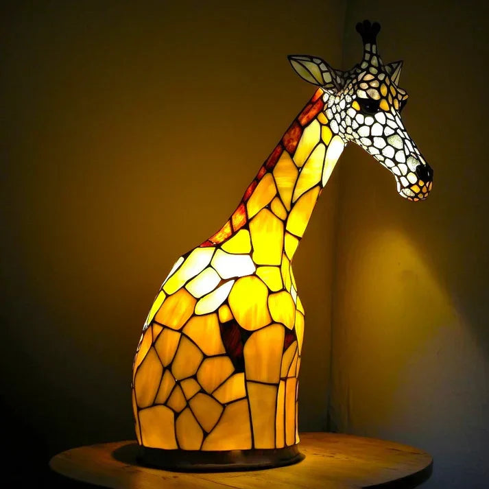 Decoratieve tafellamp met diersilhouet 15 cm warm design sculptuur verlichting woonkamer slaapkamer accent | Sulvida