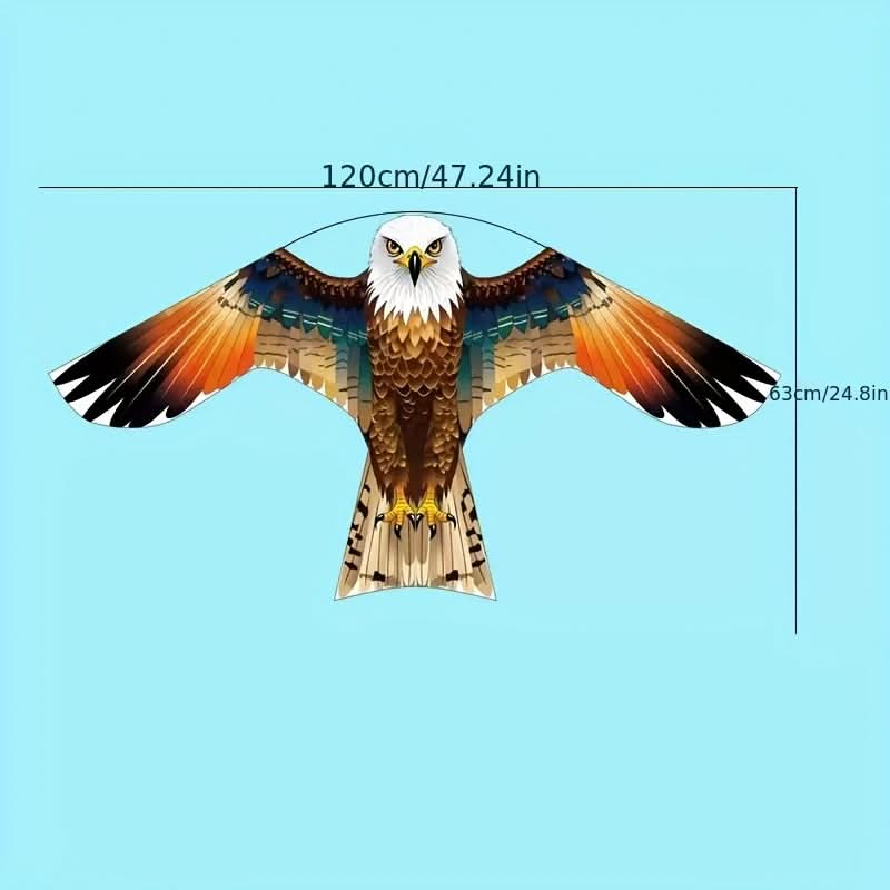 Épouvantail en forme d’oiseau en vol pour jardin, exploitation agricole et balcon, système de suspension répulsif pour oiseaux de proie | Sulvida