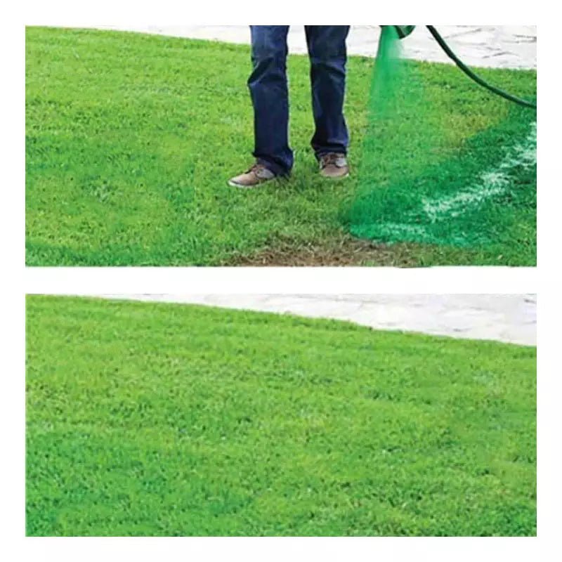 Vloeibaar graszaad spray voor het herstellen van kale plekken gazon tuinonderhoud milieuvriendelijk snel | Sulvida