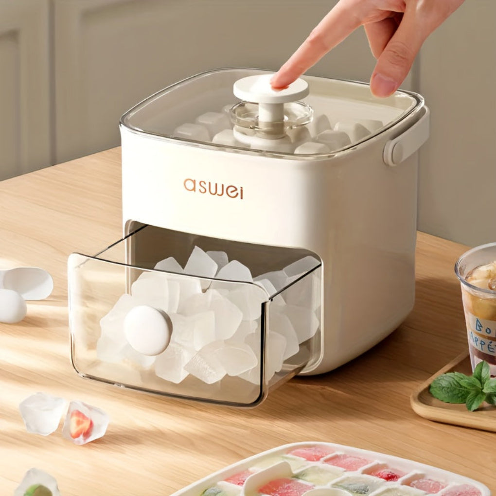 IJsblokjesmachine met Dubbele Functie voor Thuis Feesten en Cocktails – Bollen en Blokjes IJsmaker Apparaat | Sulvida