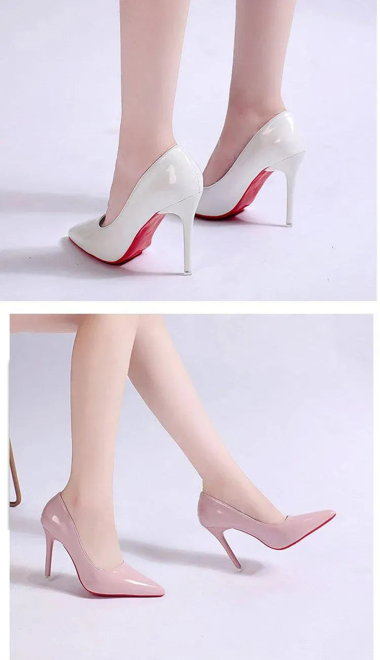 Dames Elegante Stiletto Pumps met Lage Instap en Hoge Hak voor Feest Bruiloft Party Avondkleding | Sulvida
