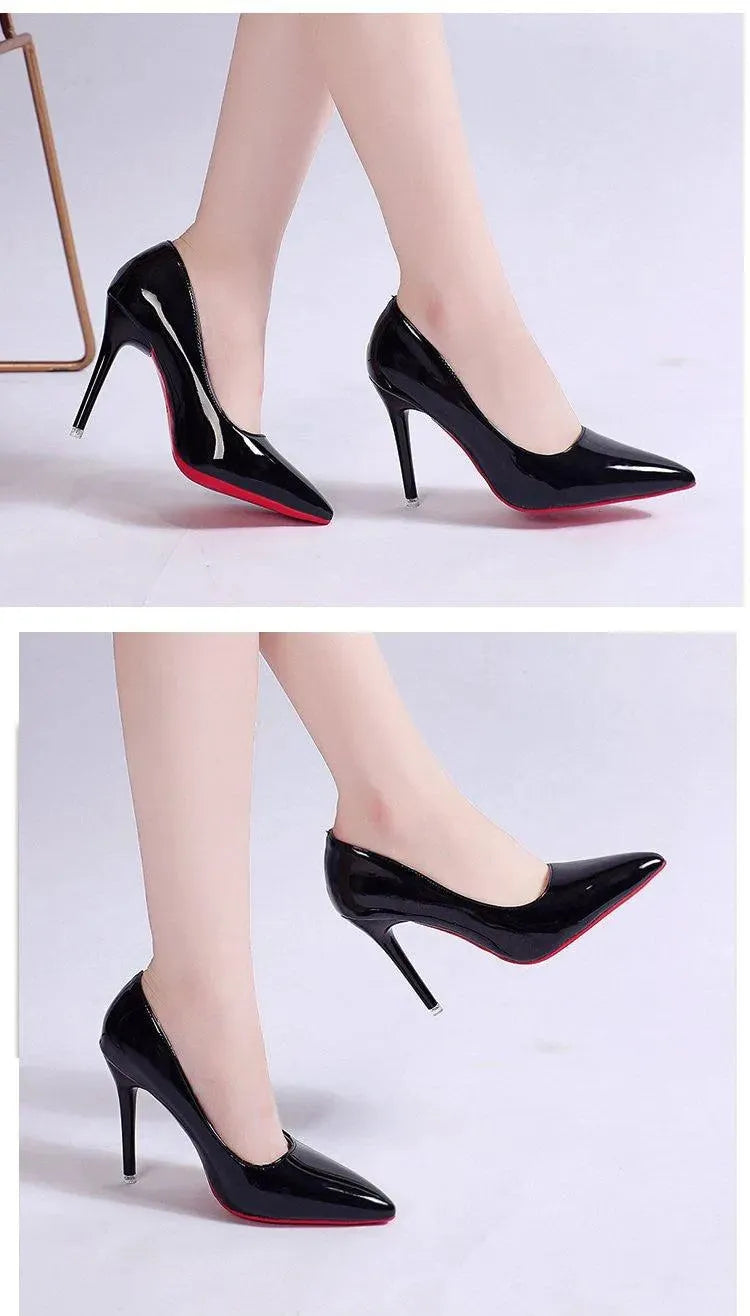 Dames Elegante Stiletto Pumps met Lage Instap en Hoge Hak voor Feest Bruiloft Party Avondkleding | Sulvida
