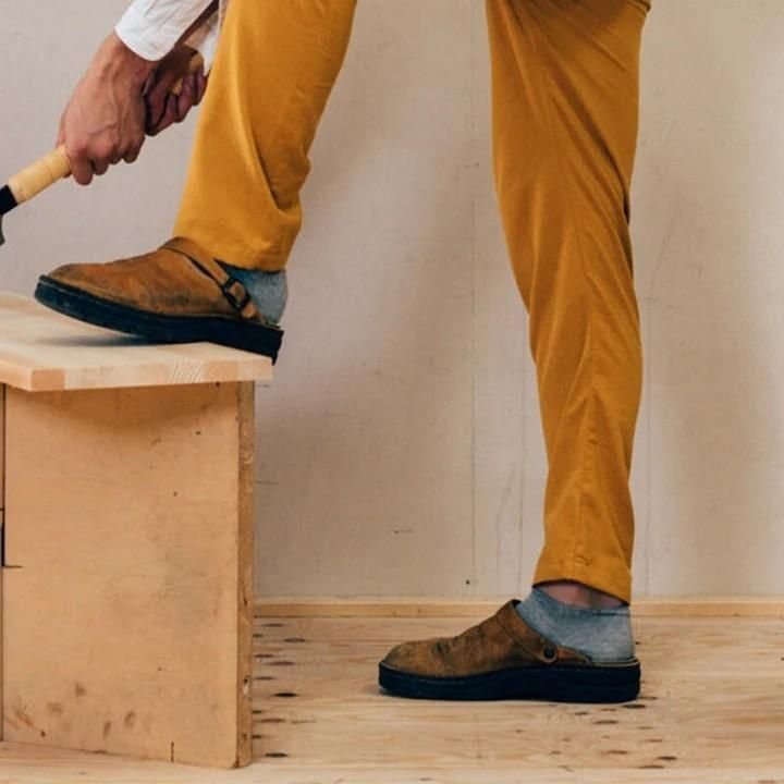 Slip-on instapklompen leer dames heren comfortabel casual schoenen dagelijks gebruik ergonomisch antislip zool | Sulvida