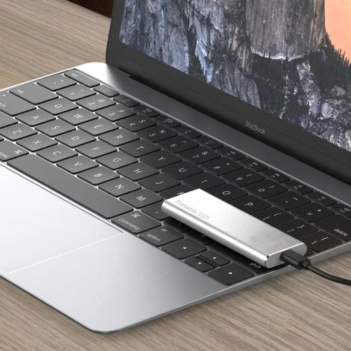 Externe Harde Schijf 4TB USB-C Draagbare SSD Gegevensopslag Dataveiligheid Compacte Beveiliging Laptop PC | Sulvida