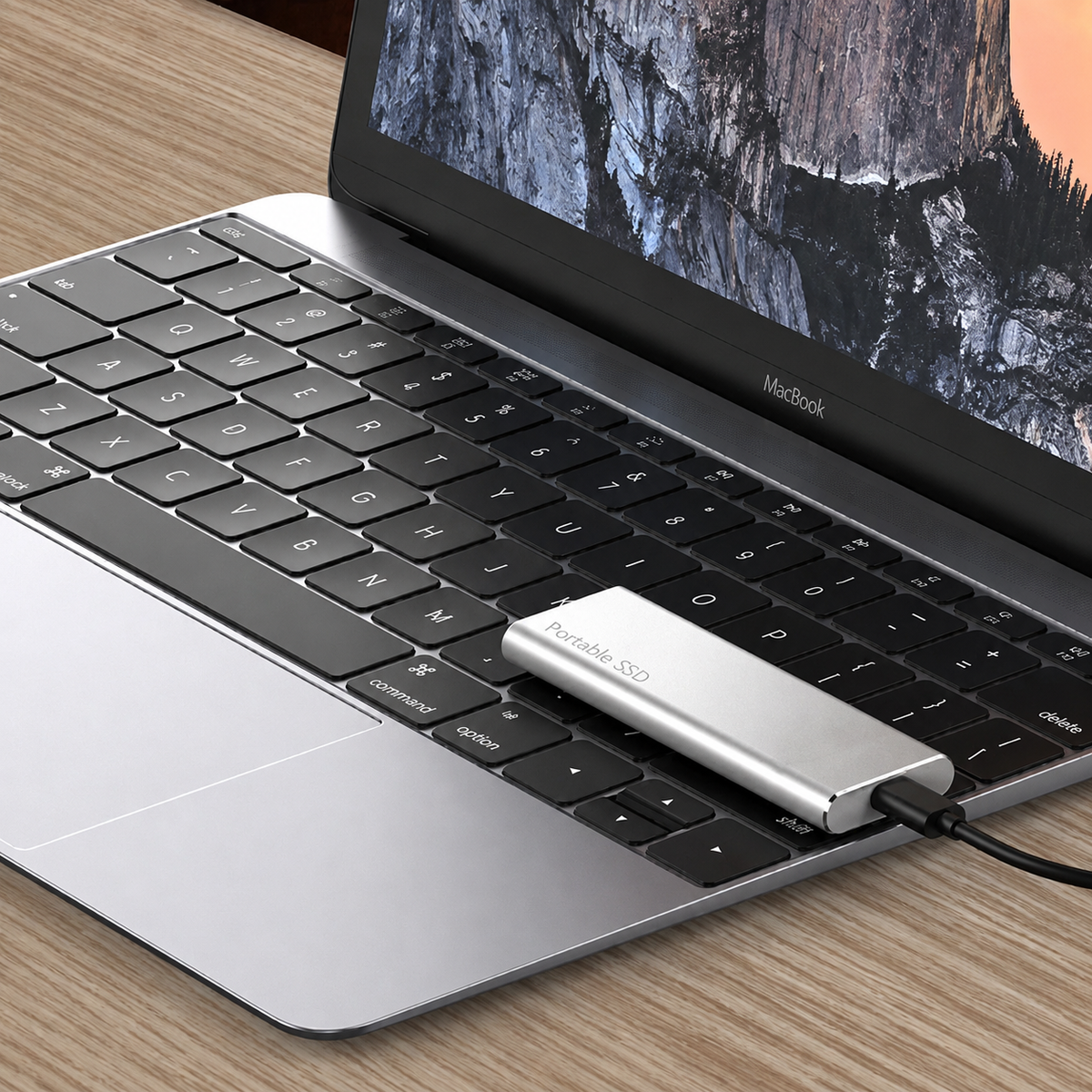 Externe harde schijf 4TB USB-C draagbare gegevensopslag betrouwbare plug-and-play voor laptop en desktop | Sulvida