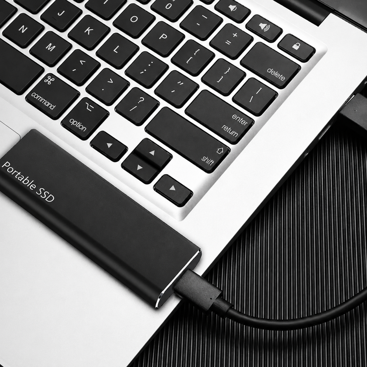 Externe harde schijf 4TB USB-C draagbare gegevensopslag betrouwbare plug-and-play voor laptop en desktop | Sulvida