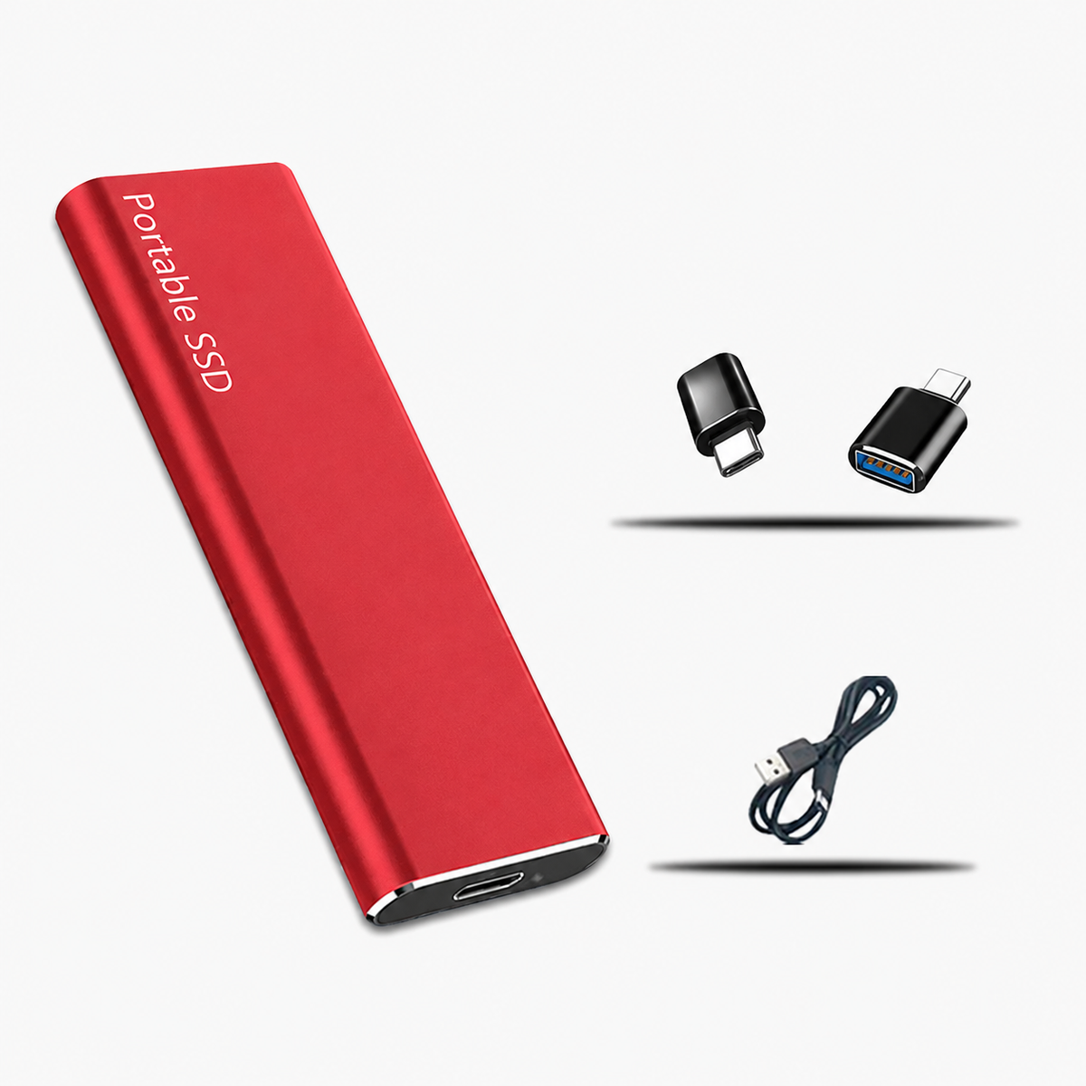 Externe harde schijf 4TB USB-C draagbare gegevensopslag betrouwbare plug-and-play voor laptop en desktop | Sulvida
