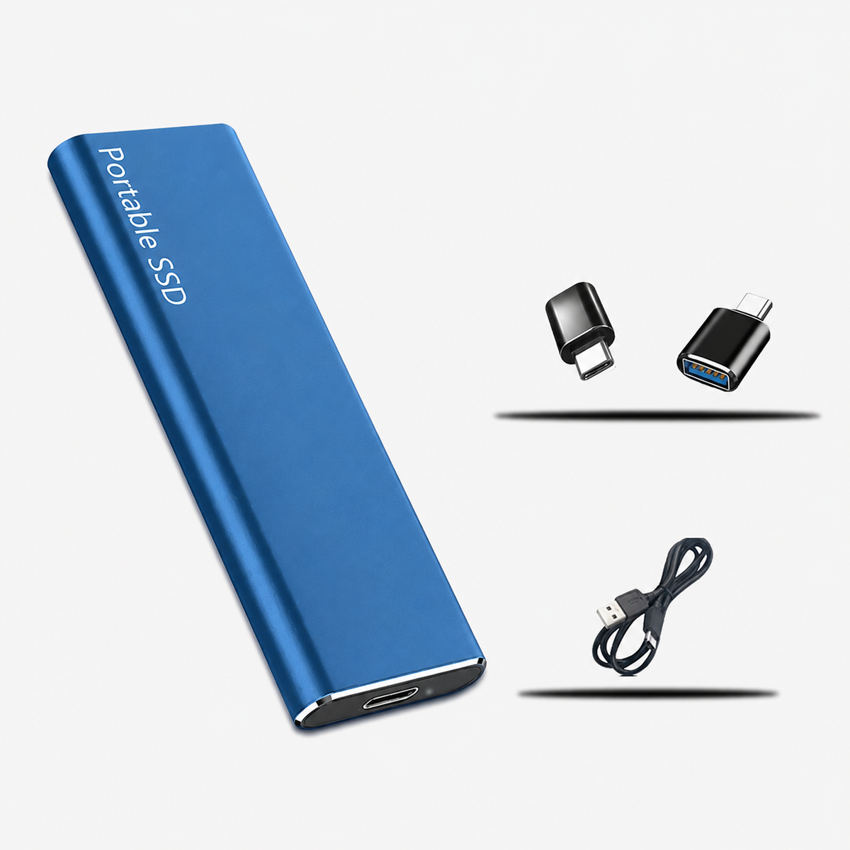 Externe harde schijf 4TB USB-C draagbare gegevensopslag betrouwbare plug-and-play voor laptop en desktop | Sulvida