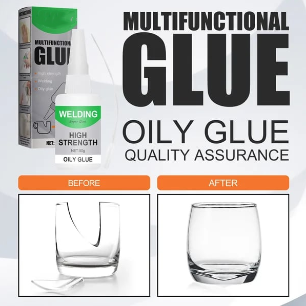 Universele Supersterke Lijm 50ml Transparant voor Plastic Hout Keramiek Metaal Glas Klus Reparatie Ambacht | Sulvida