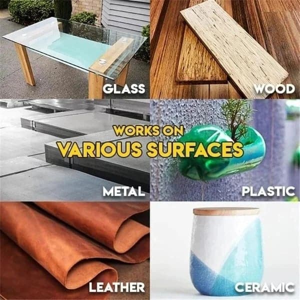 Universele Supersterke Lijm 50ml Transparant voor Plastic Hout Keramiek Metaal Glas Klus Reparatie Ambacht | Sulvida