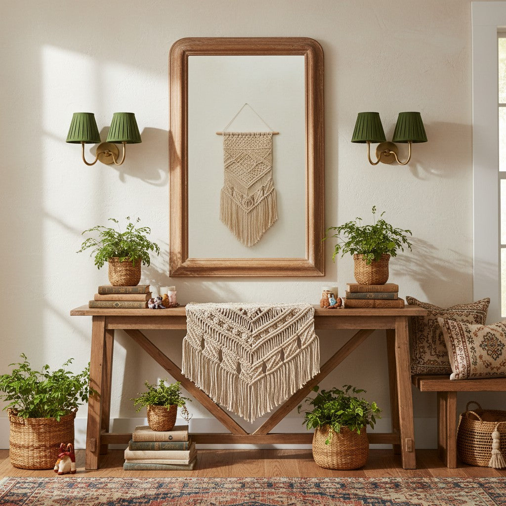Wandlamp Linnen Kap Messing Armatuur Plissé of Glad Stof E12 Fitting Hardwired Decoratieve Verlichting | Sulvida