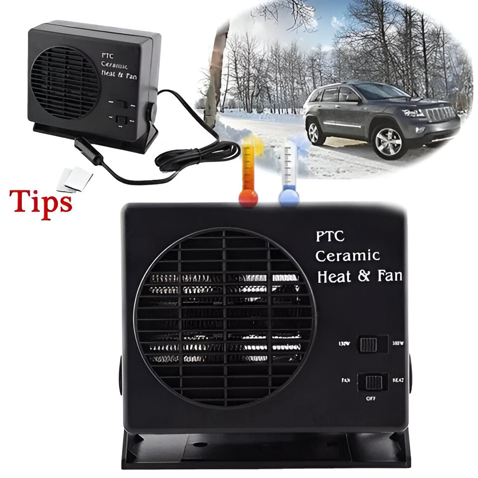 Auto Verwarmingsventilator 12V voor Snelle Ontdooiing en Verwarming Voorruit | Sulvida