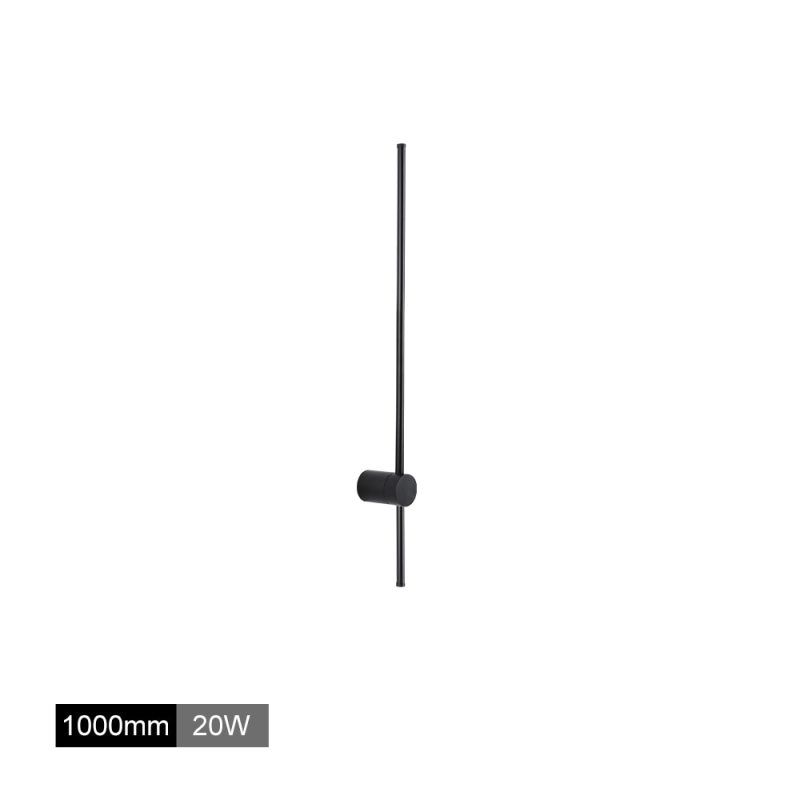 LED Wandlamp Minimalistische Leeslamp Metaal Zwart Goud Slaapkamer Woonkamer Modern Design Sfeerverlichting | Sulvida