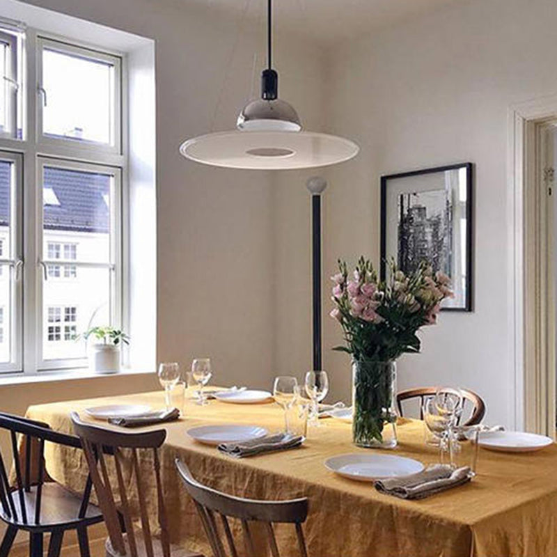 Hanglamp Minimalistische Klokvorm Glas Metaal E27 Fitting Woonkamer Eetkamer LED Verlichting Zwart Chroom Goud | Sulvida