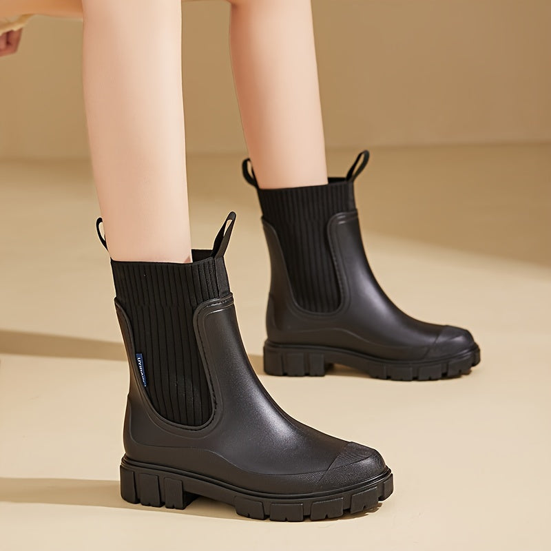 Lage Regenlaarzen Dames Waterdicht Antislip Rubber Tuinlaarzen Regenachtige Dagen Comfortabel Laarzen | Sulvida