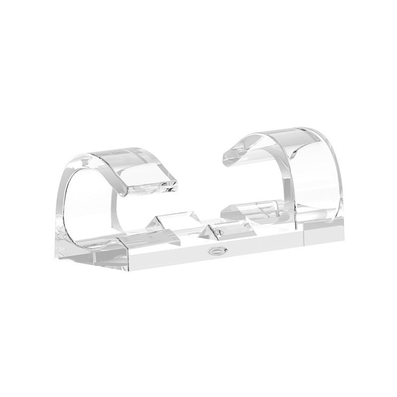 Transparante kabelclips set van 20 zelfklevende kabelhouders voor kabelbeheer wandmontage bureau organisatie | Sulvida