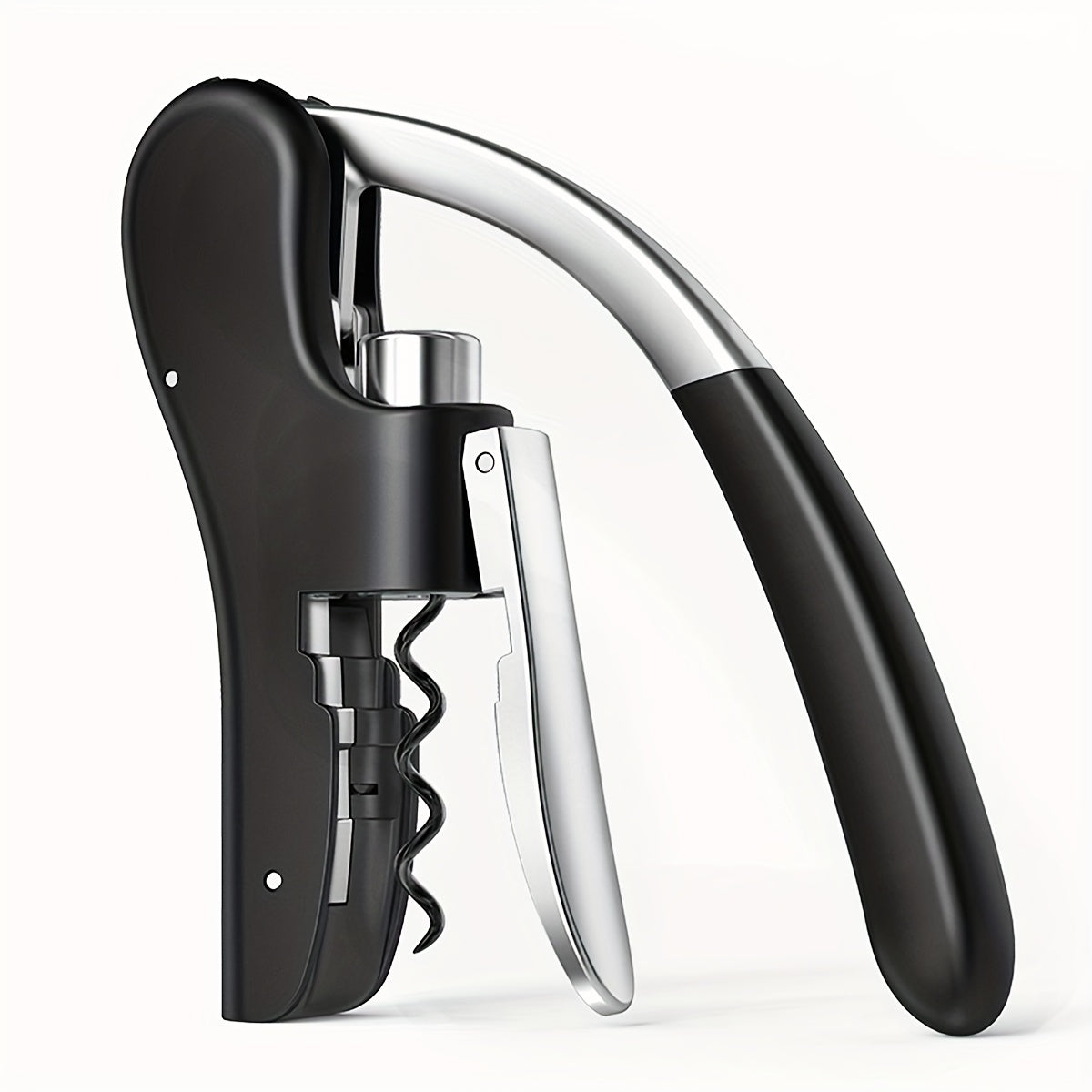 Hefboom Kurkentrekker met Ergonomisch Handvat – Moeiteloos Wijnflessen Openen voor Thuis Bar Restaurant | Sulvida