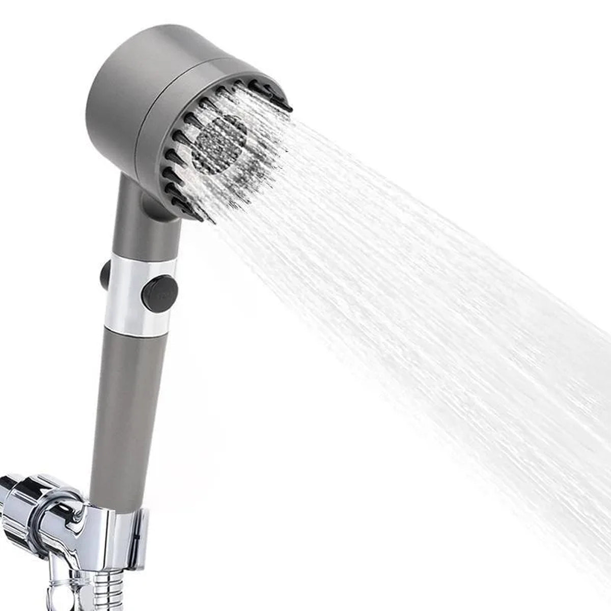 Pommeau de douche filtrant avec 5 filtres pour une peau douce et des cheveux brillants, économie d’eau, douche bien-être | Sulvida