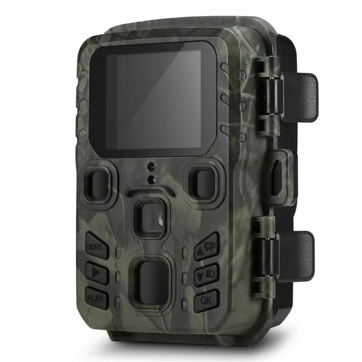 Caméra de chasse Wi-Fi avec carte SD de 32GB, vision en direct, surveillance, vision nocturne, étanche, détecteur de mouvement, observation de la faune en extérieur | Sulvida