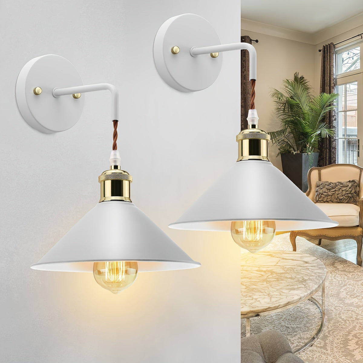 Industriële metalen wandlamp in olie-gewreven afwerking voor slaapkamer woonkamer hal sfeervol modern | Sulvida