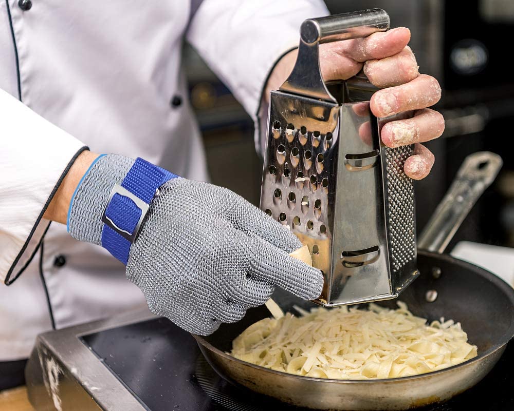 Anti-snij handschoenen RVS vleesverwerking veiligheid keuken en visserij beschermende werk snijbestendige handschoenen | Sulvida
