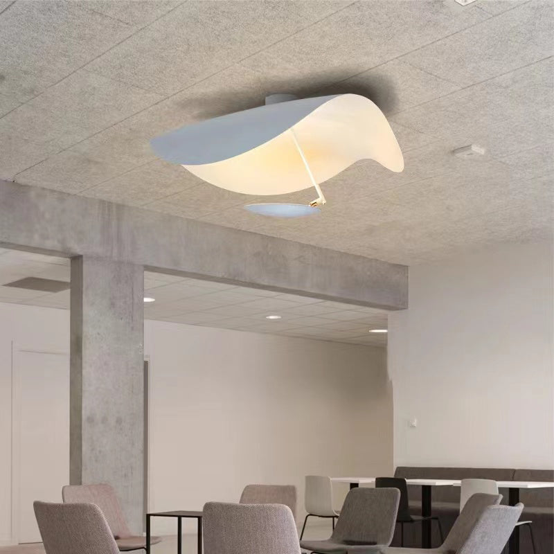 Hanglamp Metaal met Goudfolie 3 Kleuropties Warm Licht Verstelbaar Snoer Dimbaar Eetkamer Woonkamer Design | Sulvida