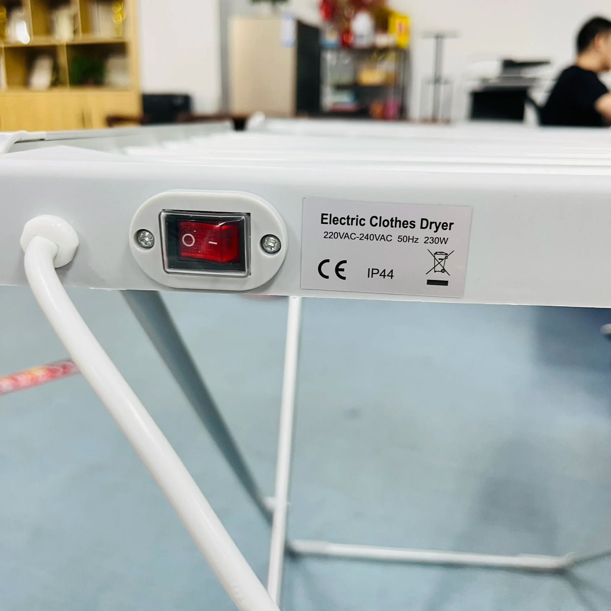 Opvouwbaar Elektrisch Wasgoed Droogrek met Verwarmde Stangen voor Binnenshuis Snel Droog Compact Design | Sulvida