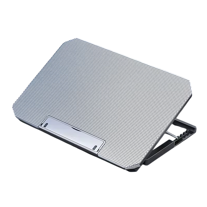 Support de refroidissement pour ordinateur portable avec deux ventilateurs, 2600 tr/min, vitesse réglable, système de refroidissement silencieux pour ordinateur portable de 12 à 17 pouces | Sulvida