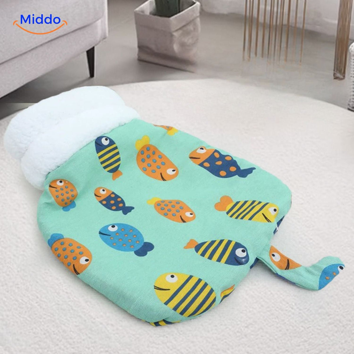 Warm Kattenbed Geel Roze Blauw Groen Knusse Slaapzak Huisdier Hond Kat Beschutting Comfortabel Zacht | Sulvida
