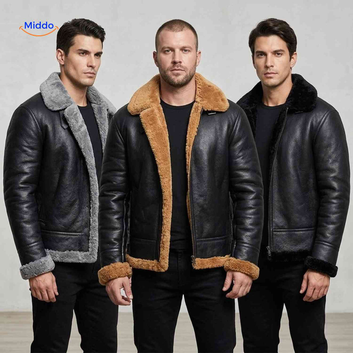 Gevoerde Herenwinterjas Suède Ritssluiting Brede Kraag Casual Stijl Warme Voering Herfst Winter Mode | Sulvida