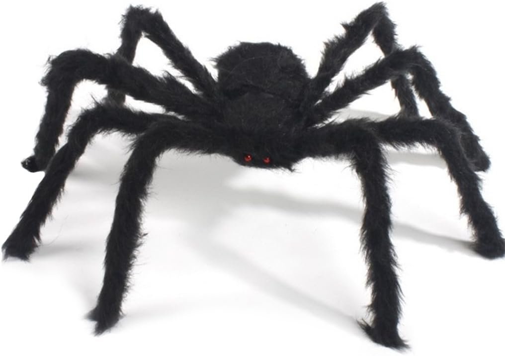 Reusachtige Decoratieve Spin – Levensechte Griezelattractie voor Binnen en Buiten met Buigbare Poten | Sulvida