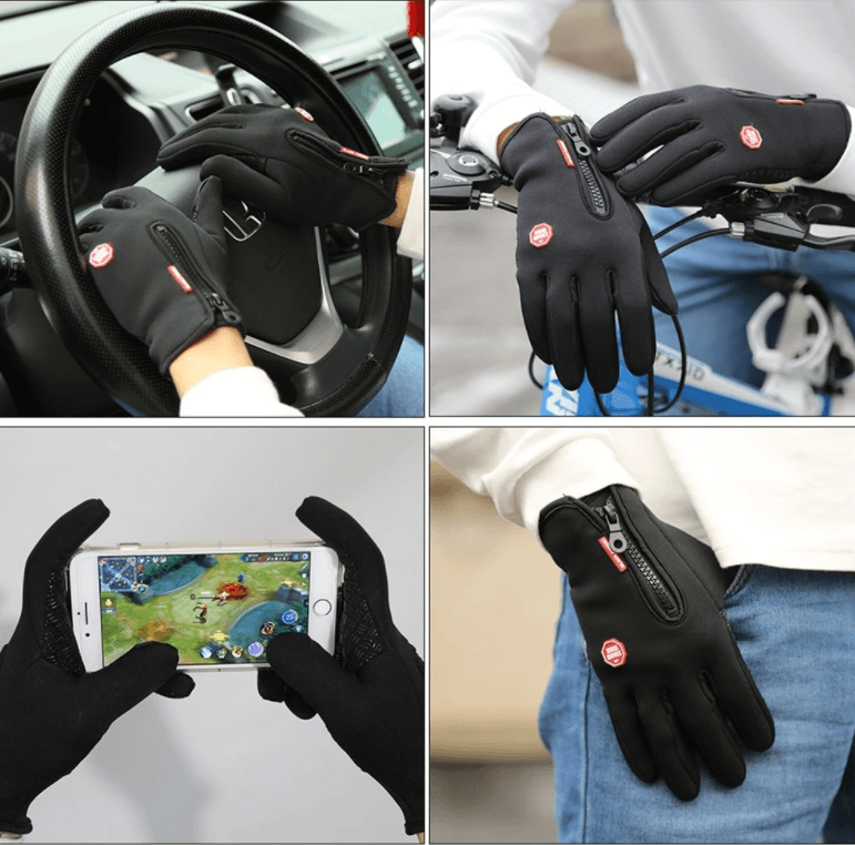 Waterdichte en Winddichte Handschoenen – Touchscreen – Comfortabel – Winterhandschoenen voor Buiten | Sulvida