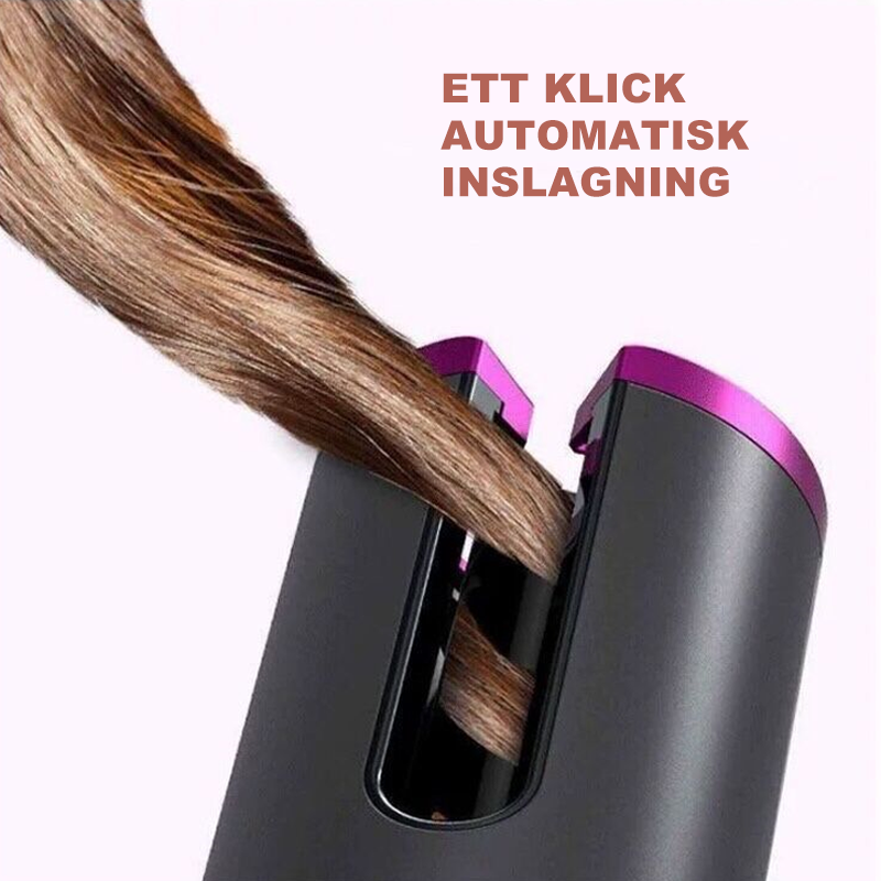 Draadloze Automatische Krultang met Keramische Technologie – Oplaadbaar Stylingtool voor Kapsalon Thuis | Sulvida