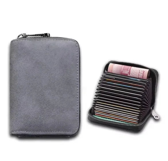 Compacte Portemonnee Meerkleurig voor Pasjes en Bankkaarten Elegante Kaarthouder Multi-card Wallet Overzichtelijk | Sulvida