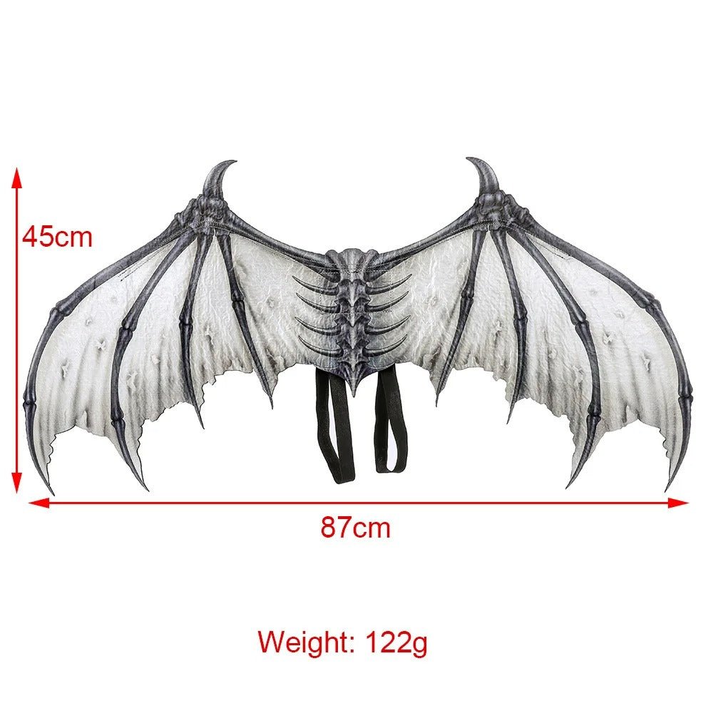 3D Vleugels Engel & Demon Kostuum Cosplay Themafeest Carnaval Opvallend Accessoire Verstelbaar Unisex | Sulvida