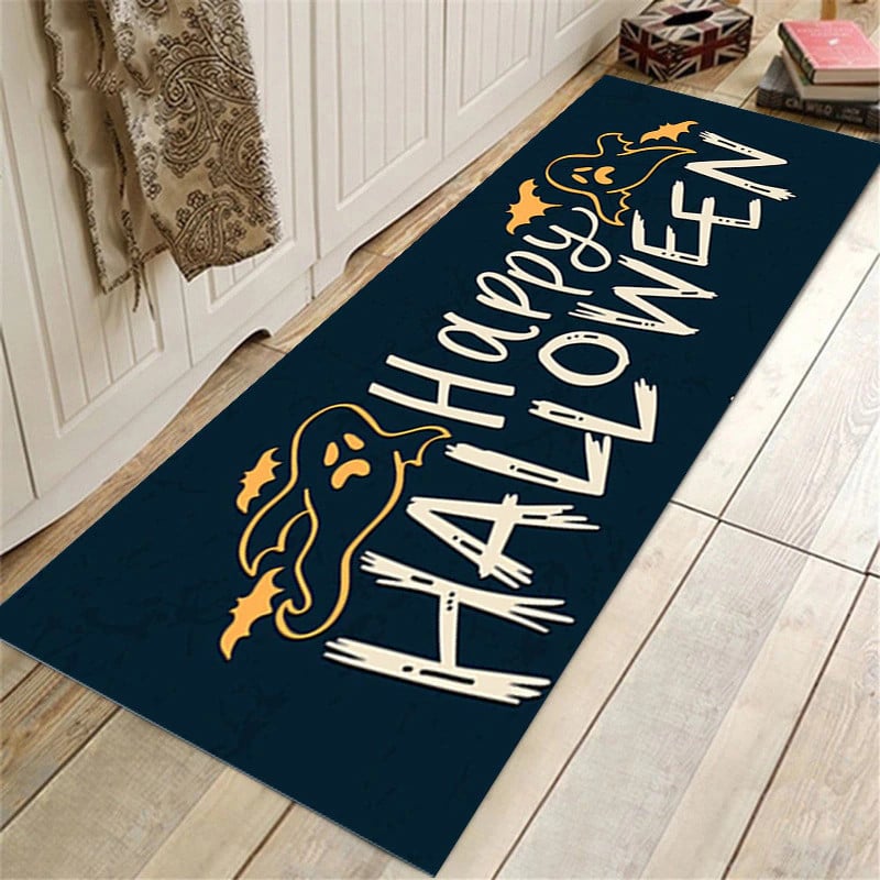 Antislip Badkamermat Set Halloween Thema Waterabsorberend Zacht Polyester 40x60cm Douchemat Badmat Lang | Sulvida