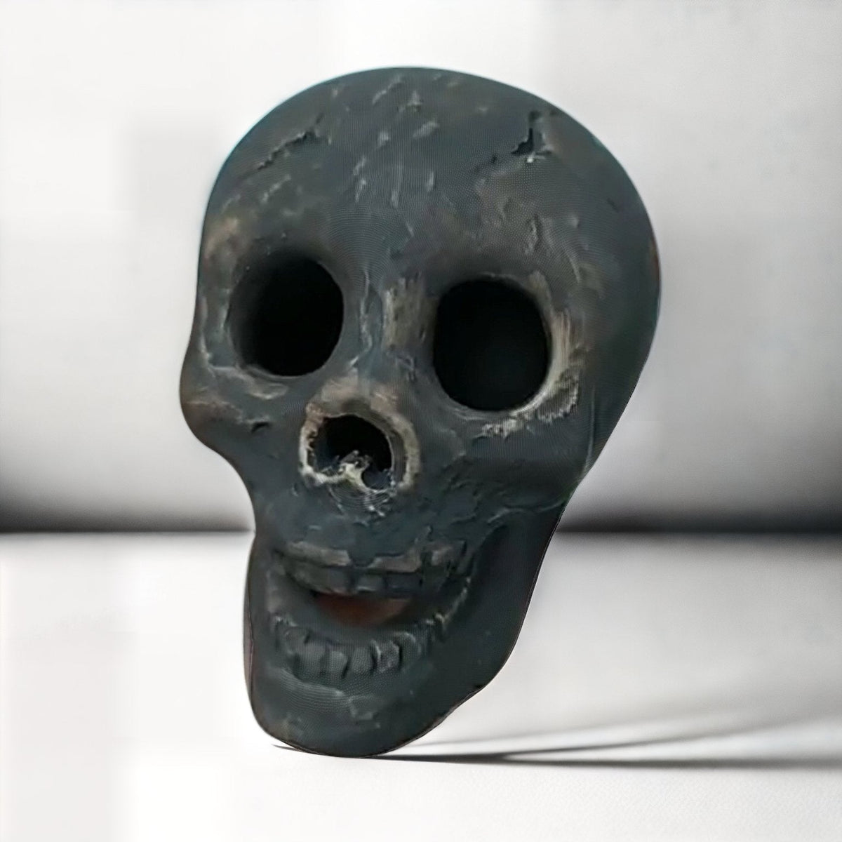 Keramische Doodshoofd Vuurkorf Decoratie Herbruikbaar Kampvuur Sfeer Tuinhaard Accessoire Griezelig Tuin | Sulvida
