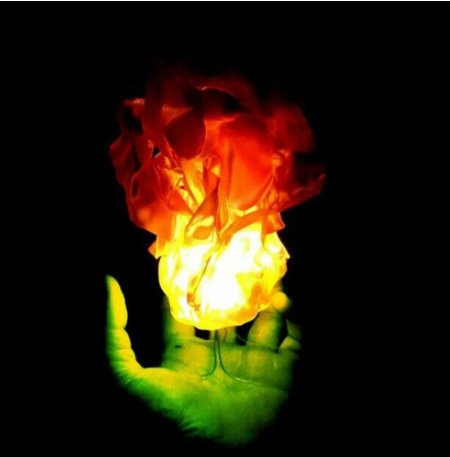 Zwevende LED Vuurbol Decoratie – Spookachtig Lichteffect voor Feestje Huis Halloween Party Sfeer Verlichting | Sulvida