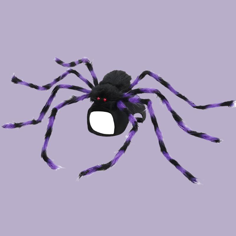 Spinnen Halloween Kostuum voor Huisdieren – Grappige Verkleedkleding voor Hond en Kat met Realistische Poten | Sulvida