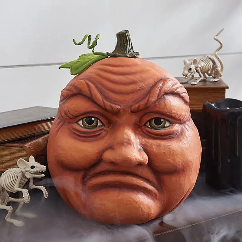 Decoratieve Pompoenfiguur Buitendecoratie Hars Tuindecoratie Grappig Halloween Decoratie Feestartikelen | Sulvida