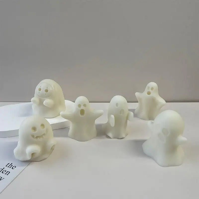 Spookvorm Siliconen Mal voor Handgemaakte Kaarsen Hars Decoratie Halloween Feestornament DIY Creaties | Sulvida